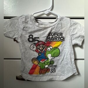 12M Super Mario Kids Tee